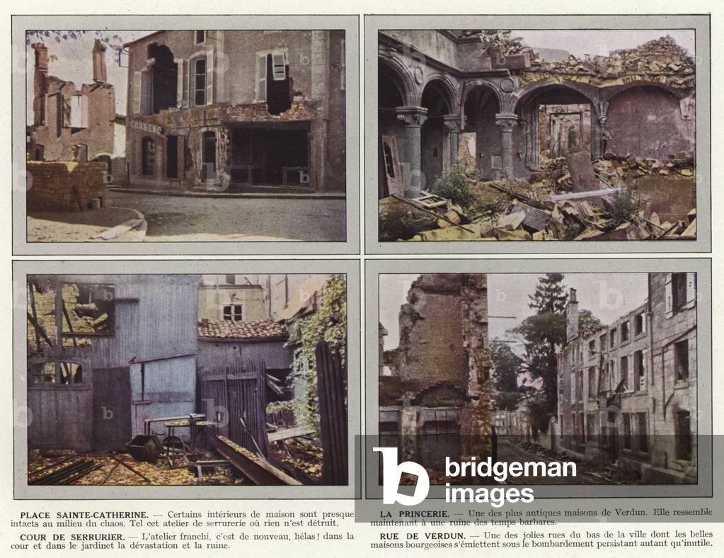 Place Sainte-Catherine, La Princerie, Cour de Serrurier, Rue de Verdun (photo)
