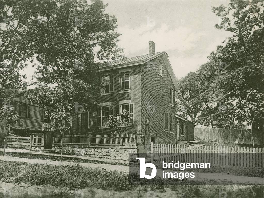 Home of Ulysses S Grant in 1861 (photogravure)