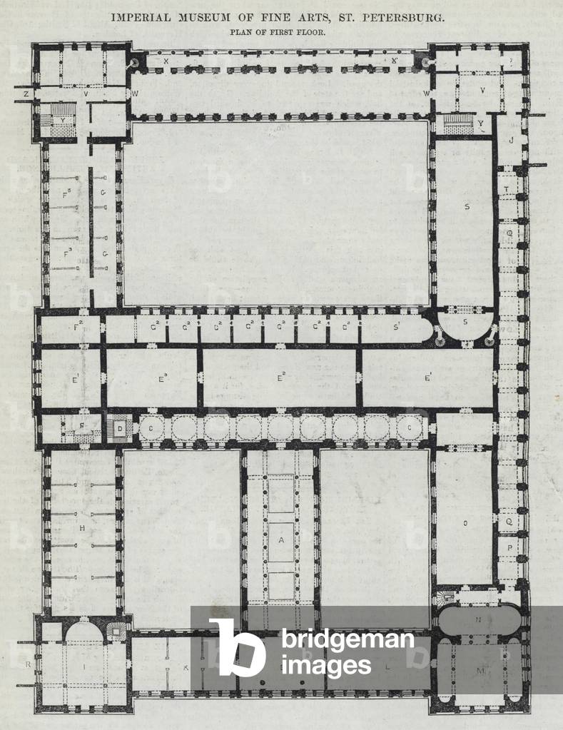 Imperial Museum of Fine Arts, St Petersburg (engraving)