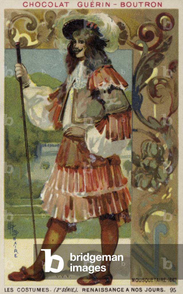 Musketeer, 17th Century (chromolitho)