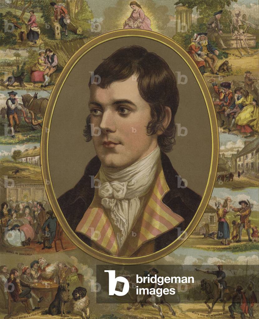 Robert Burns (chromolitho)