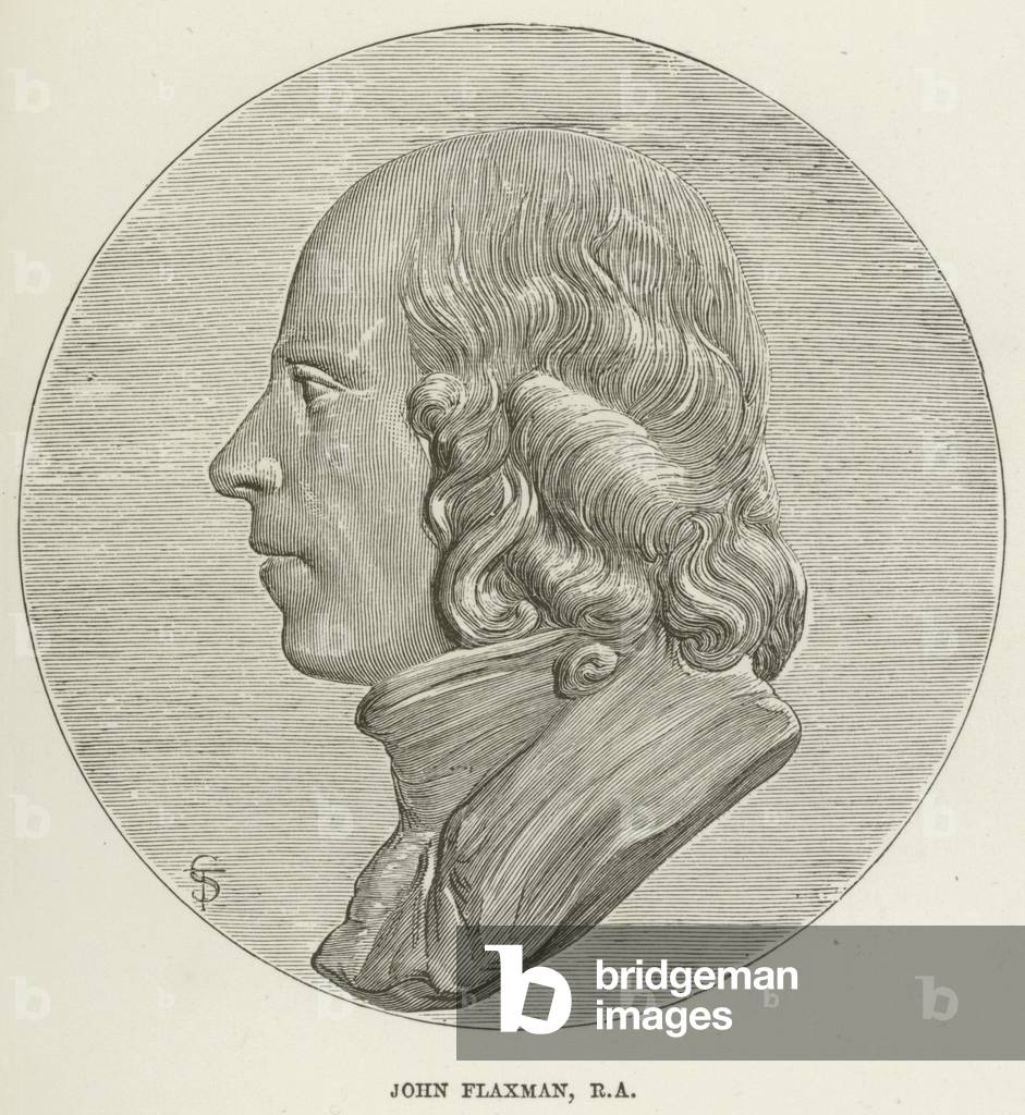 John Flaxman, RA (engraving)