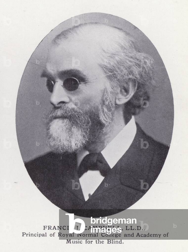 Prominent Men of London: Francis J Campbell (b/w photo)