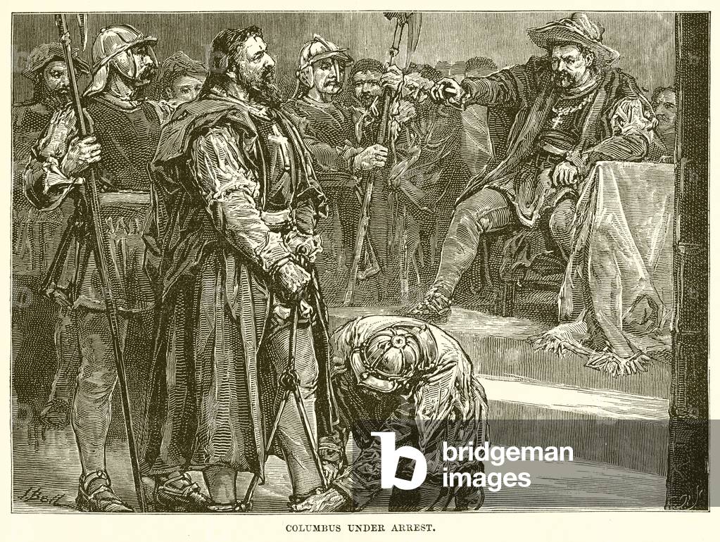 Columbus under Arrest (engraving)