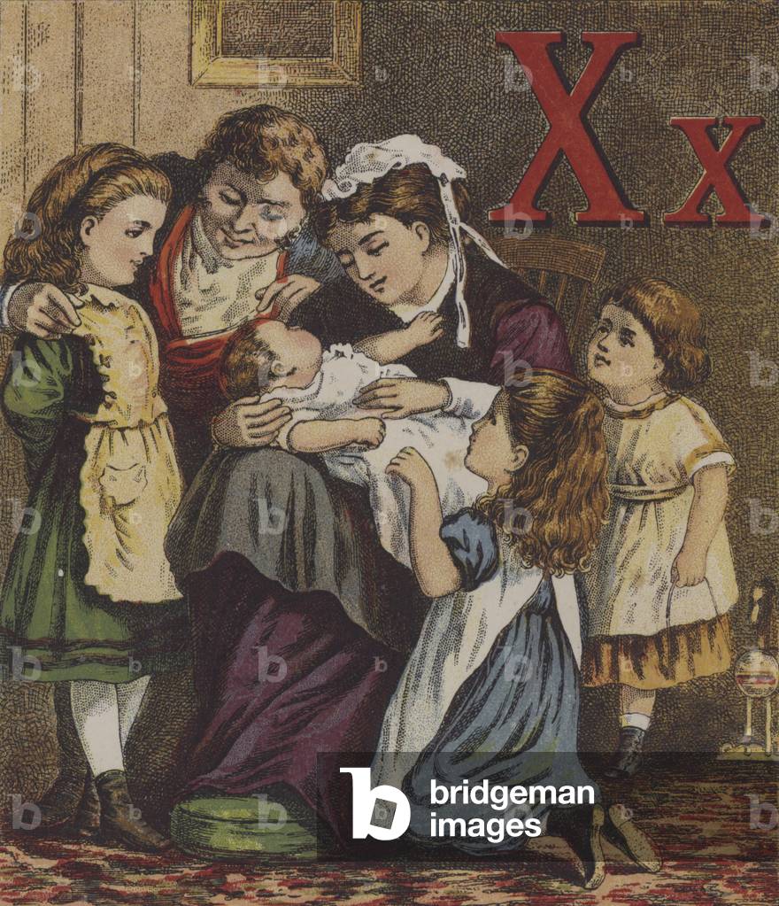 Illustration for John Bulls Farm Alphabet (colour litho)