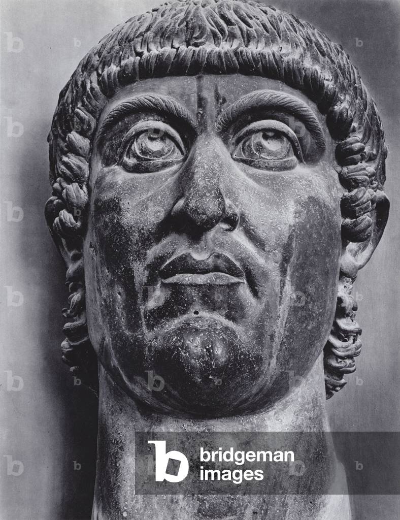 Roman Portraits: Constantius II (b/w photo)