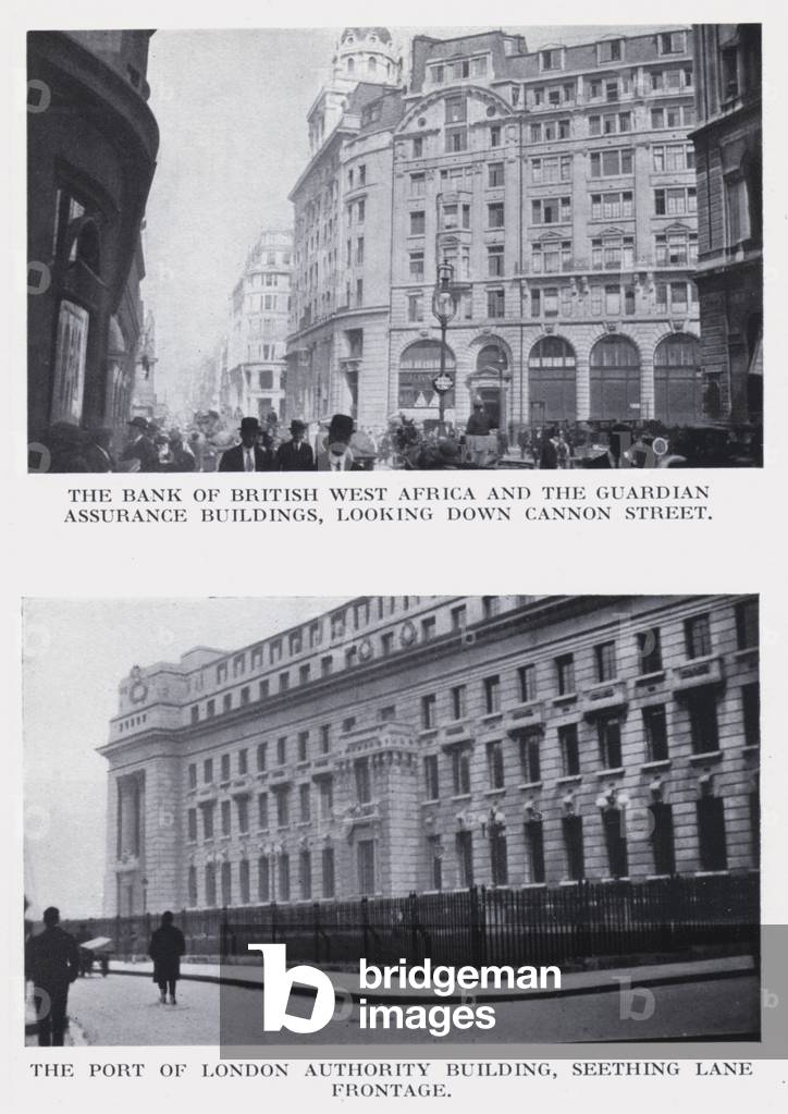 Illustration for London Rebuilt 1897-1927 (b/w photo)