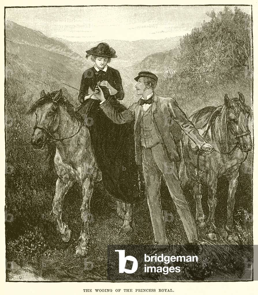 The Wooing of the Princess Royal (engraving)