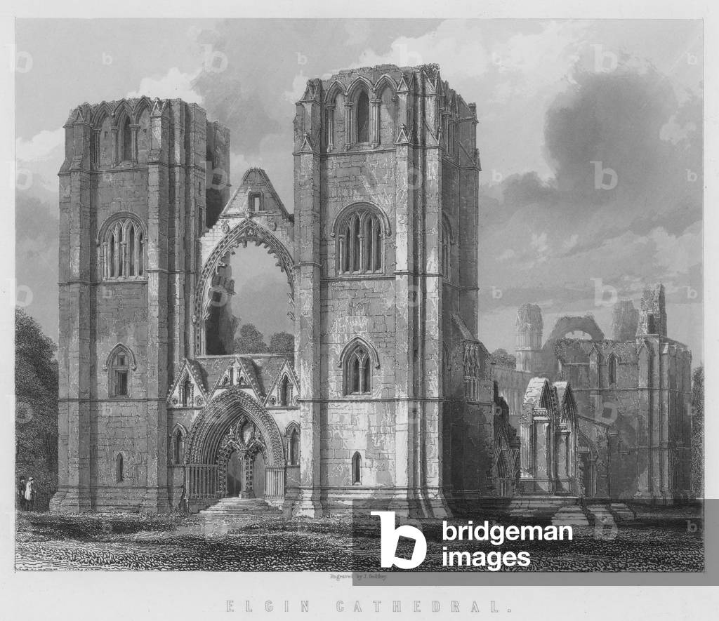 Elgin Cathedral (engraving)