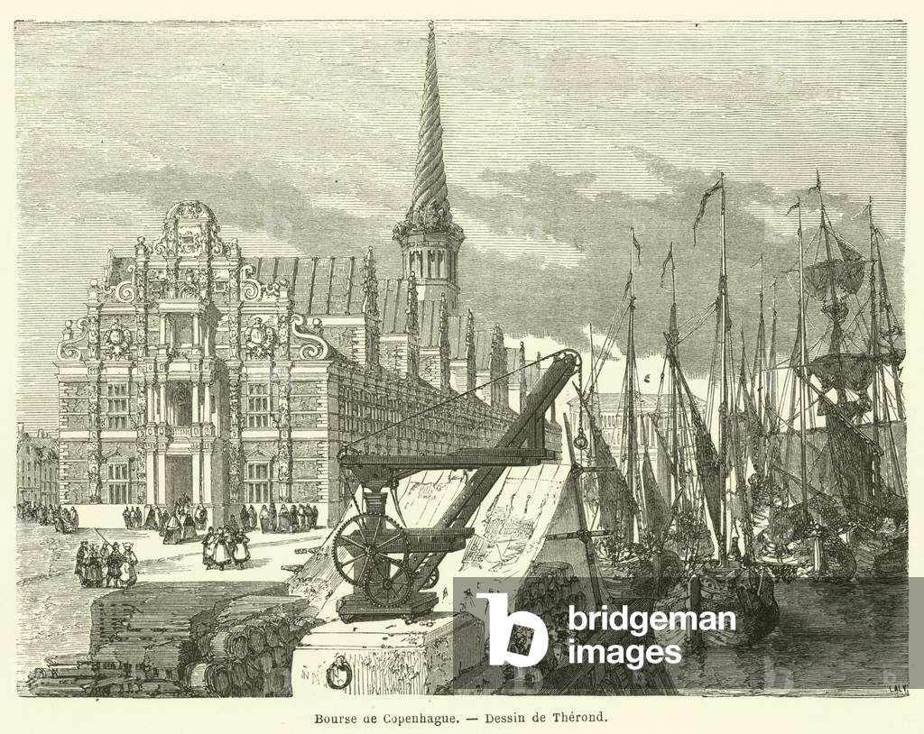 Bourse de Copenhague (engraving)