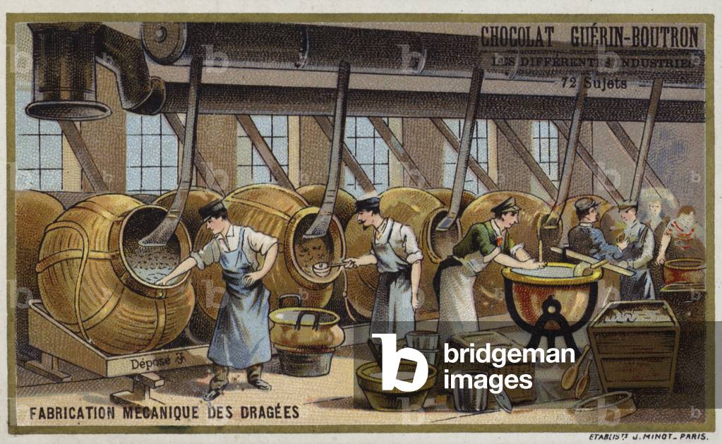 Manufacturing sweets (chromolitho)