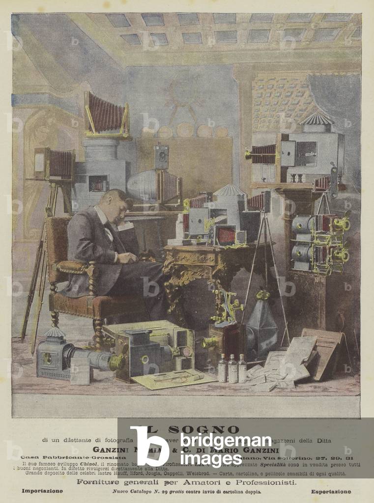 Ganzini Namias & C by Mario Ganzini (colour litho)