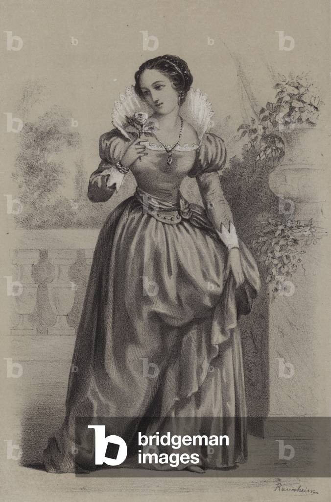 Marguerite Morus, Margaret More, Mistress Roper (engraving)