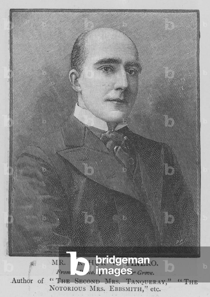 Mr Arthur W Pinero (engraving)