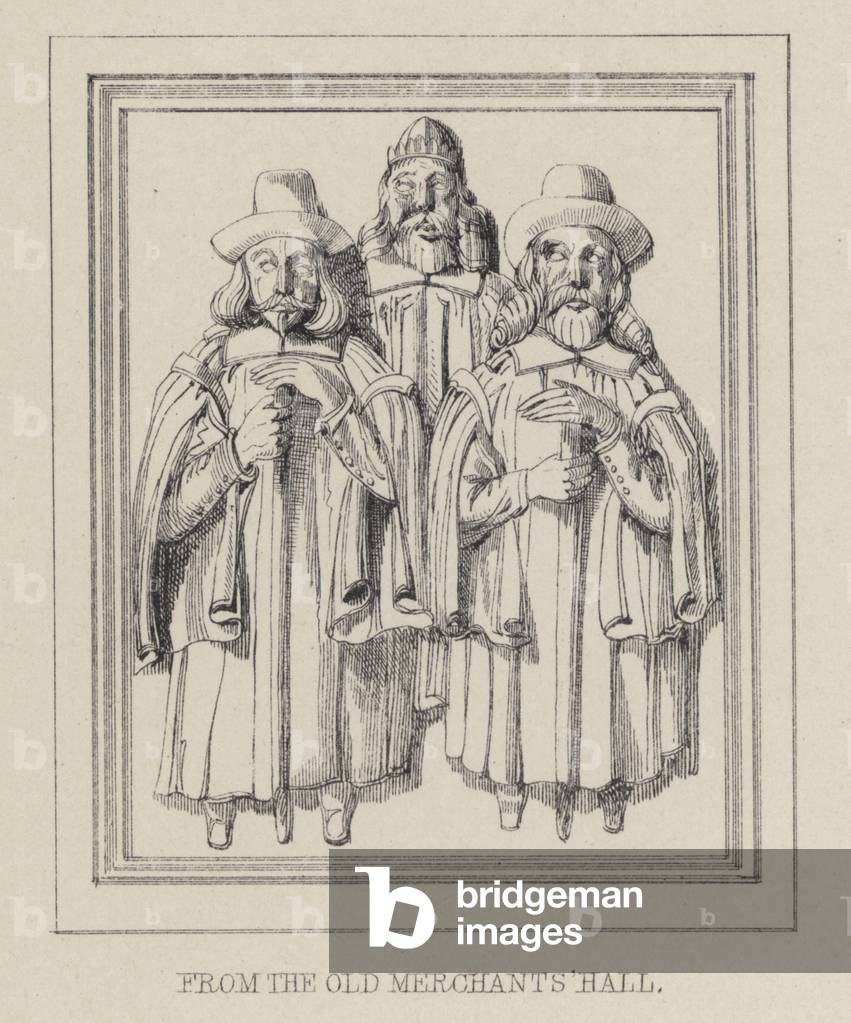 From the Old Merchants' Hall (engraving)