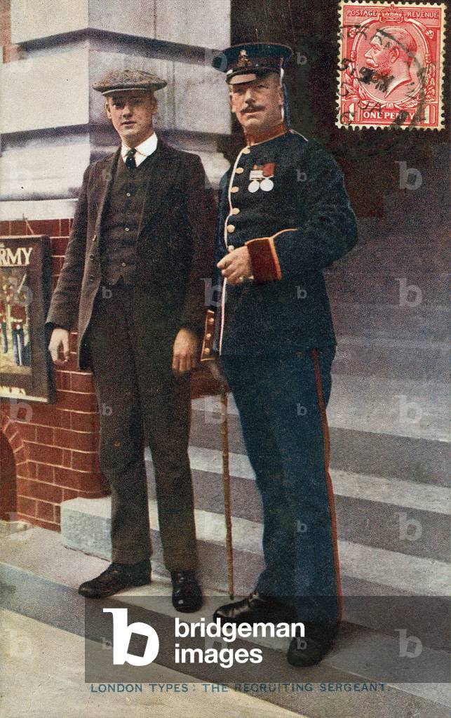 Recruiting Sergeant (colour photo)