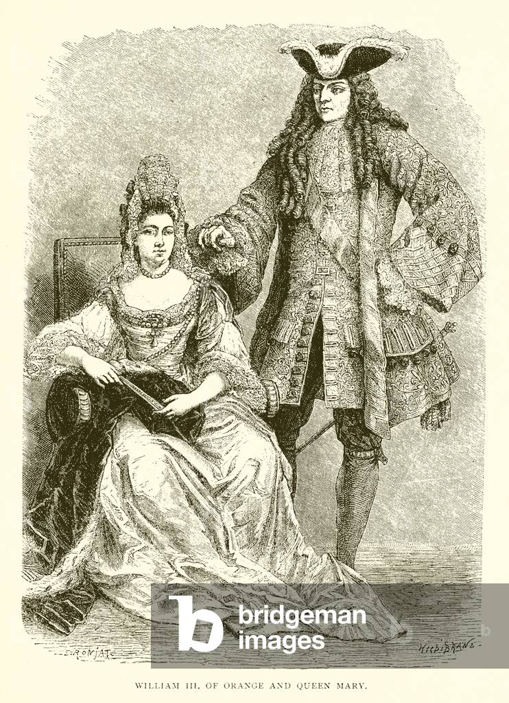 William III of Orange and Queen Mary (engraving)