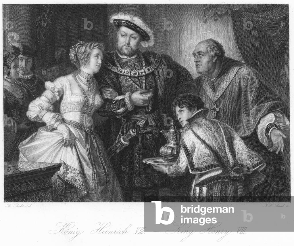Scene from Henry VIII (engraving)