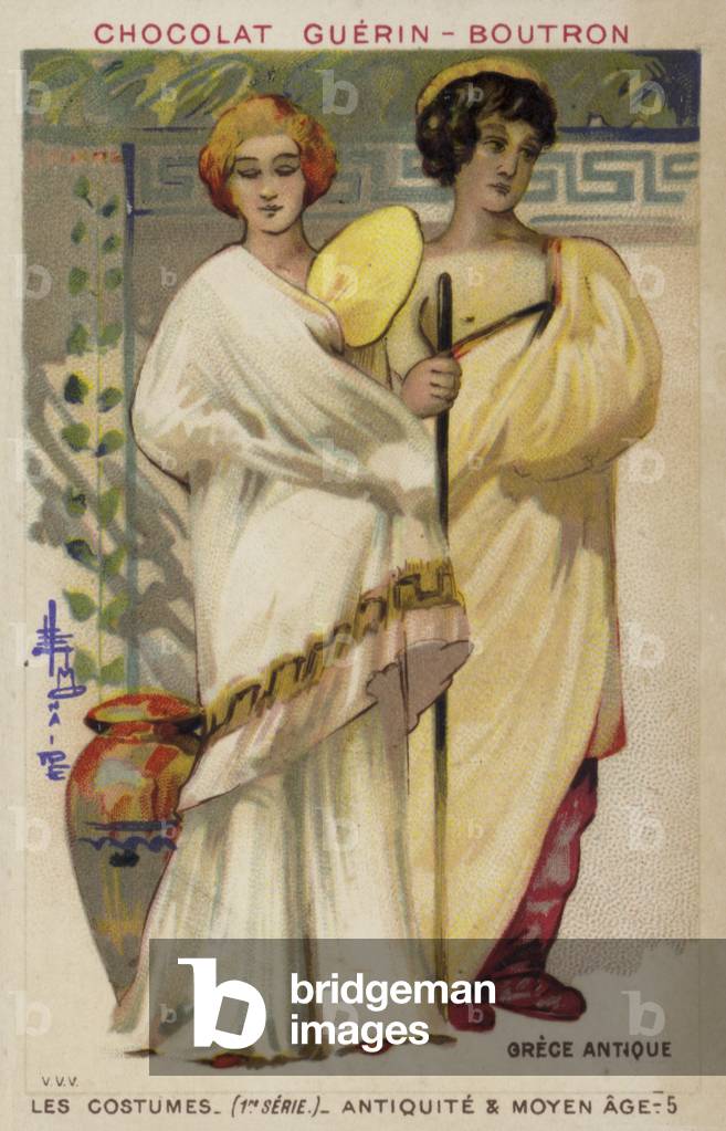 Costumes of Ancient Greece (chromolitho)