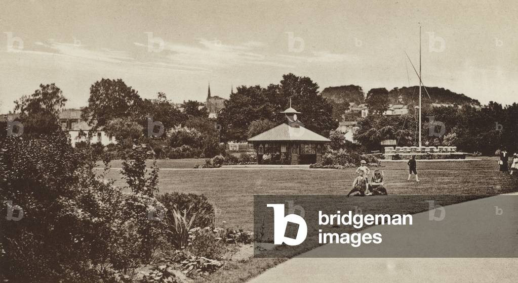 Victoria Park, Bideford (b/w photo)