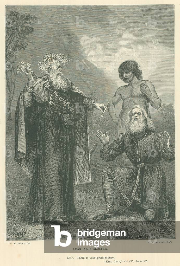 Illustration for King Lear (engraving)