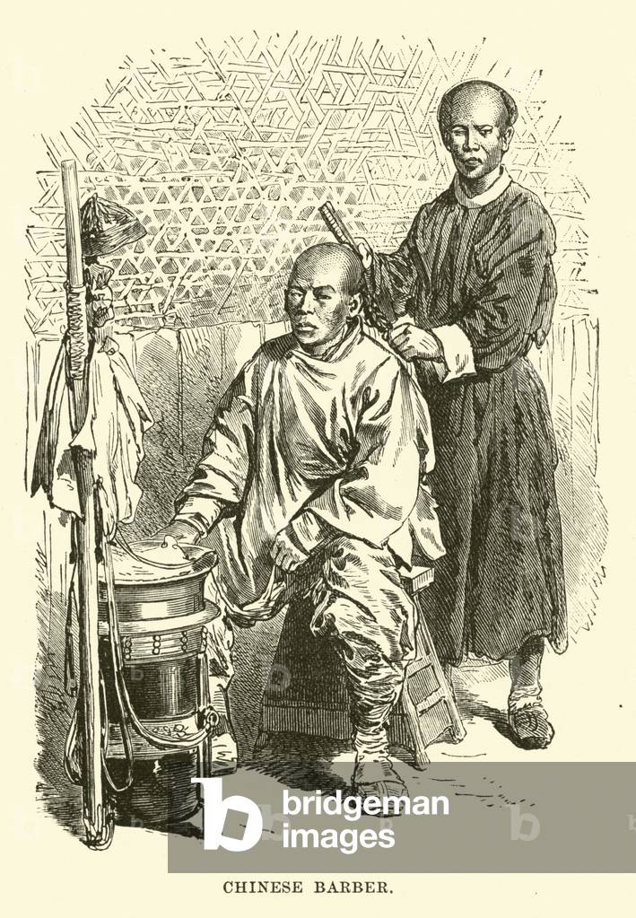 Chinese Barber (engraving)