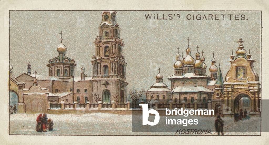 Upenskiy Cathedral, Kostroma (chromolitho)