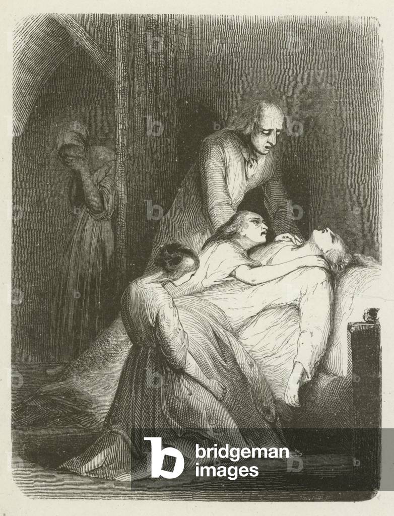 The death of Paul (engraving)