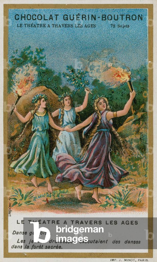 Gallic dance (chromolitho)