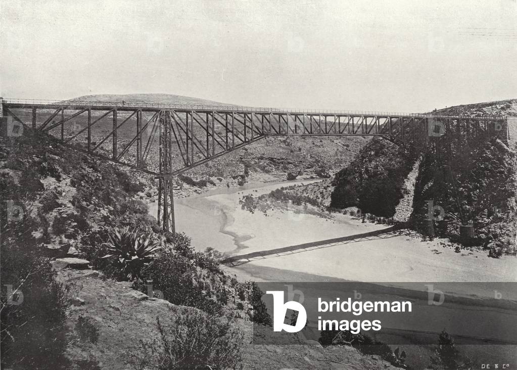 Gouritz River Bridge (b/w photo)