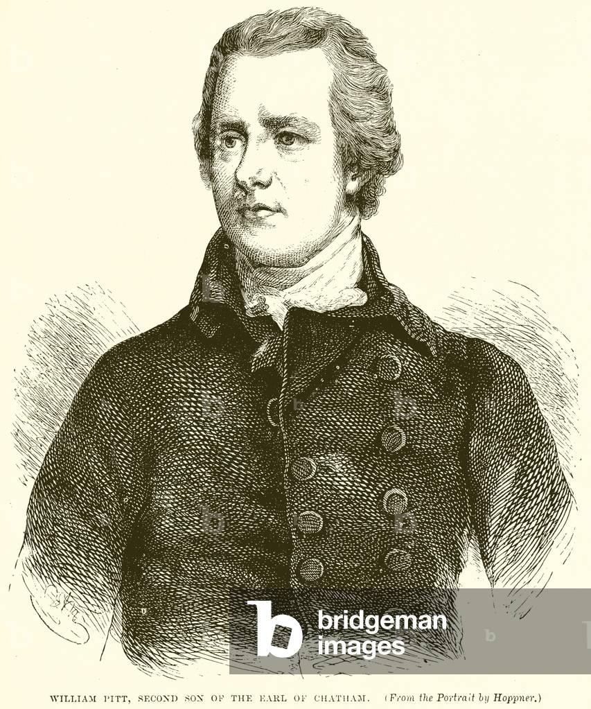 William Pitt, Second Son of the Earl of Chatham (engraving)