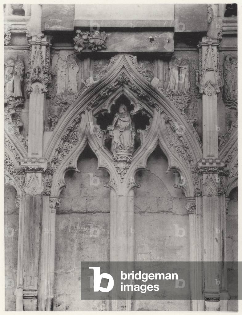 The Lady Chapel, Ely Cathedral: South Side, XVI (b/w photo)