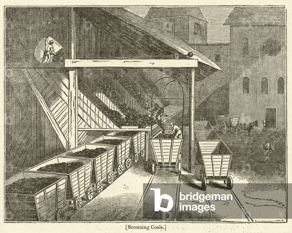 Screening Coals (engraving)