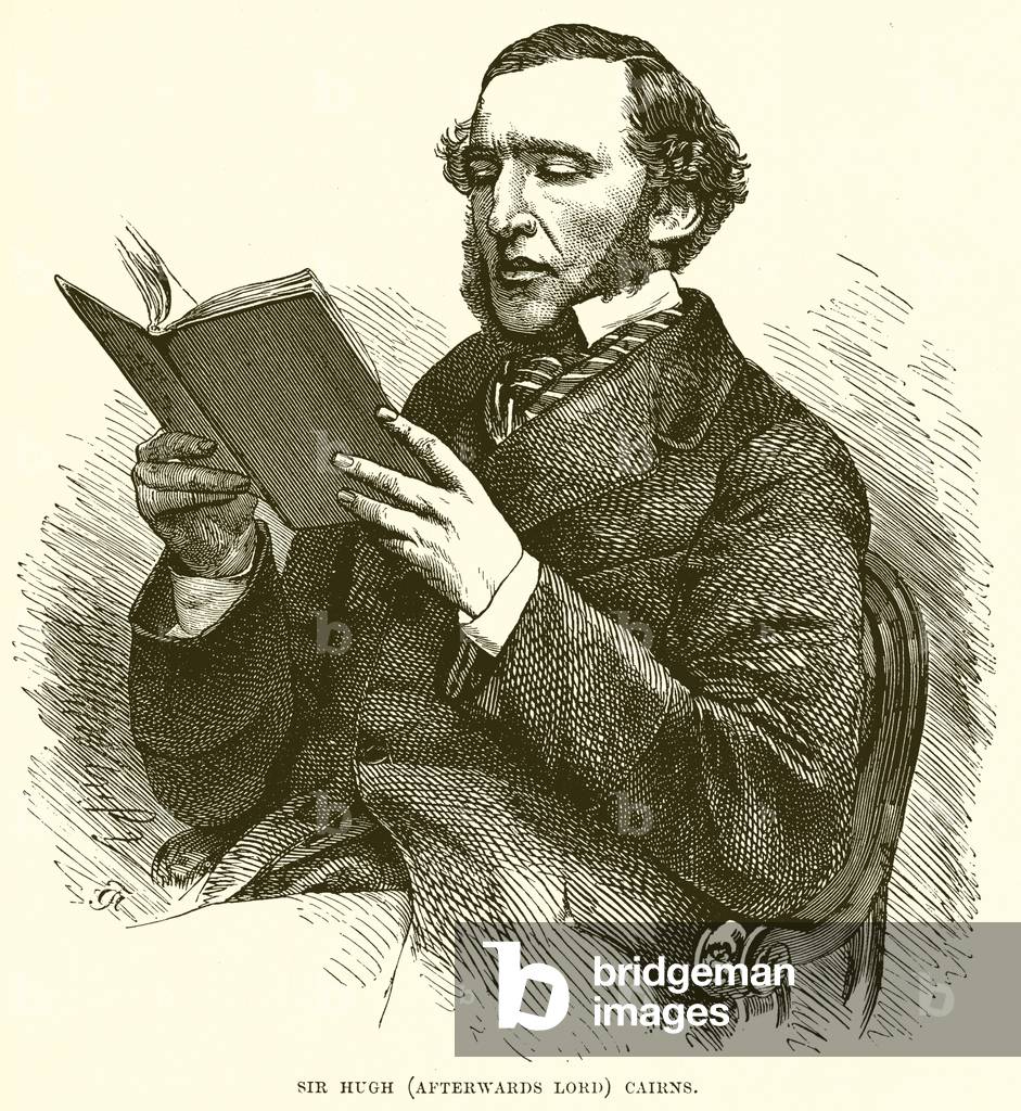 Sir Hugh (afterwards Lord) Cairns (engraving)