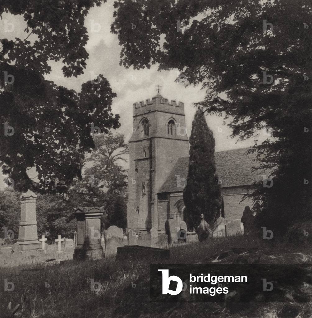 Beaudesert Church (b/w photo)