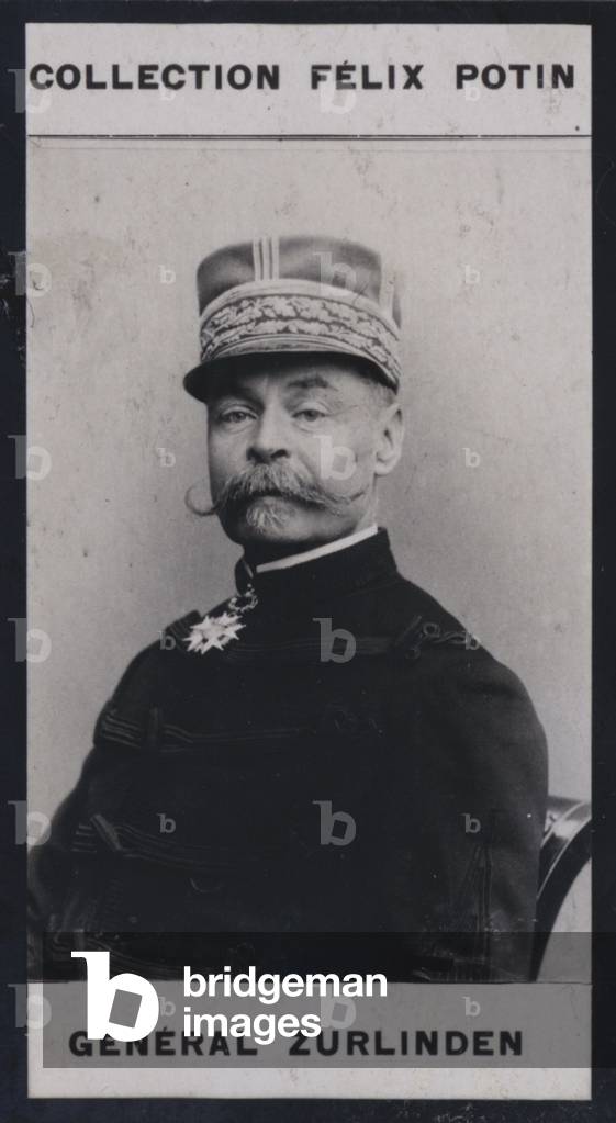 Emile-Auguste-Francois-Thomas Zurlinden (1837) (b/w photo)