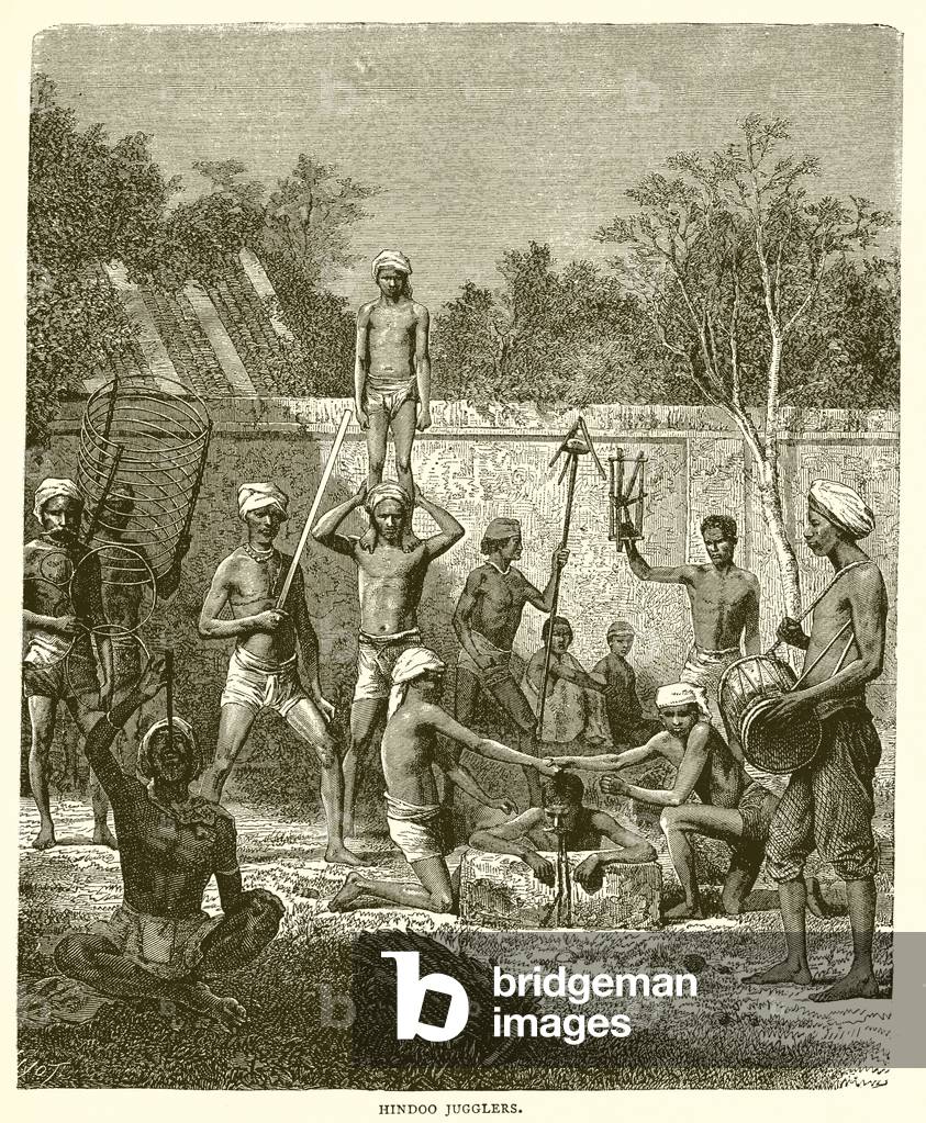 Hindoo Jugglers (engraving)