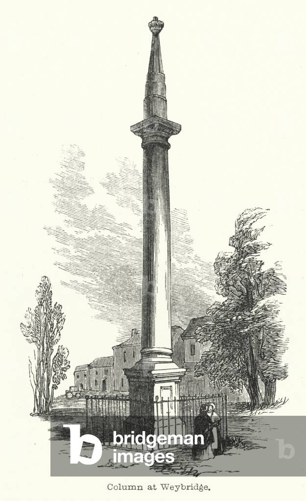 Column at Weybridge (engraving)