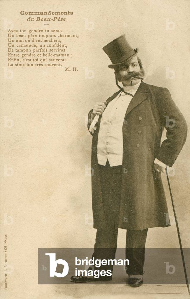 A Step-father's Rules (b/w photo)