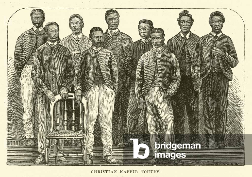 Christian Kaffir Youths (engraving)