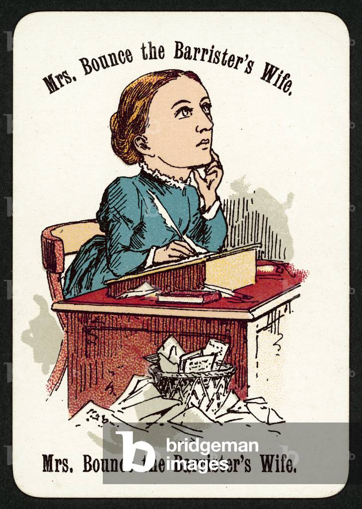 Mrs Bounce The Barrister's Wife (colour litho)