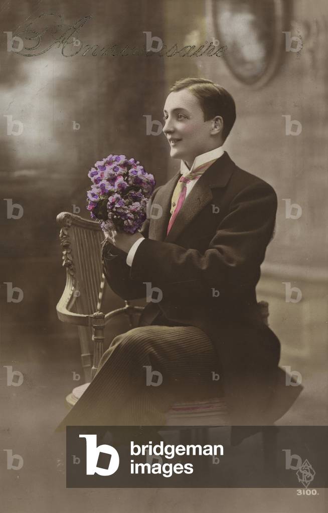 Anniversary card (colour photo)