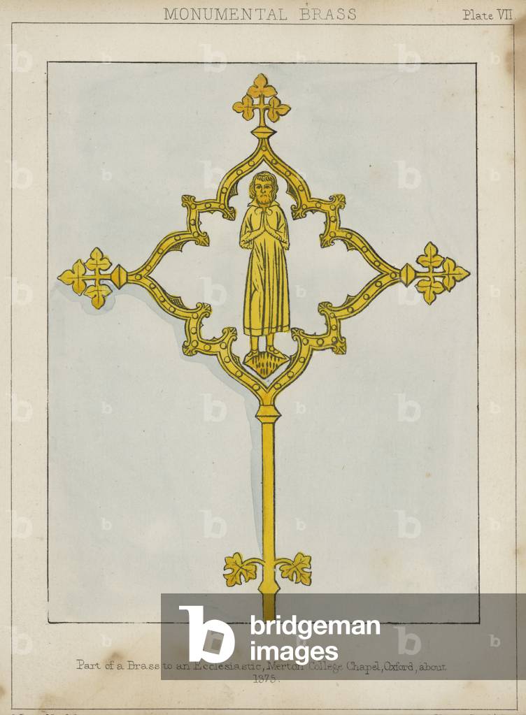 Monumental Brass (colour litho)