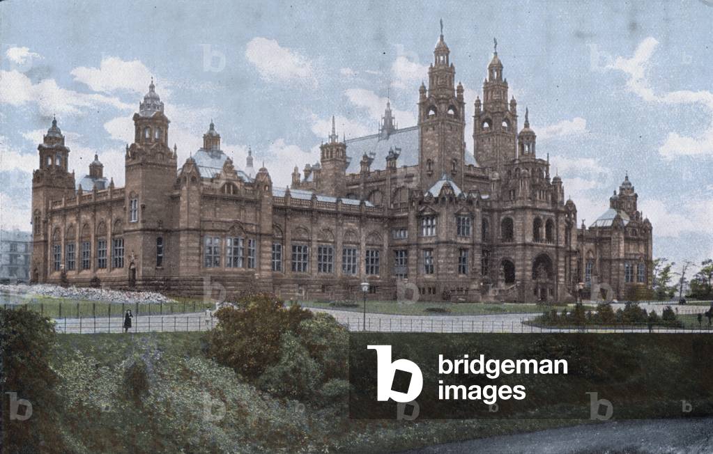 Glasgow, Art Galleries (colour photo)