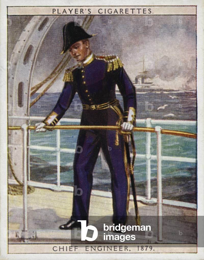 Chief Engineer, 1879 (colour litho)