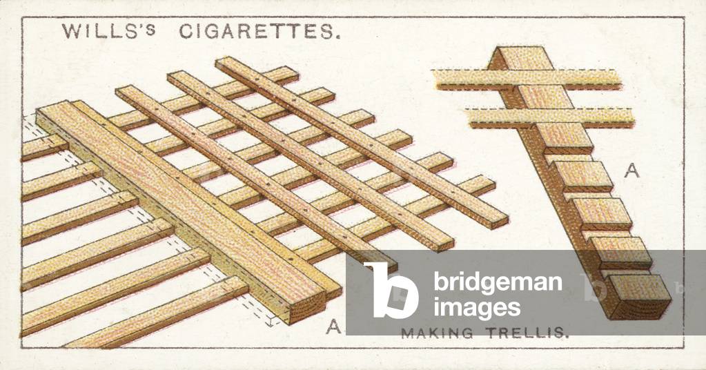 Household Hints, Making Trellis (chromolitho)