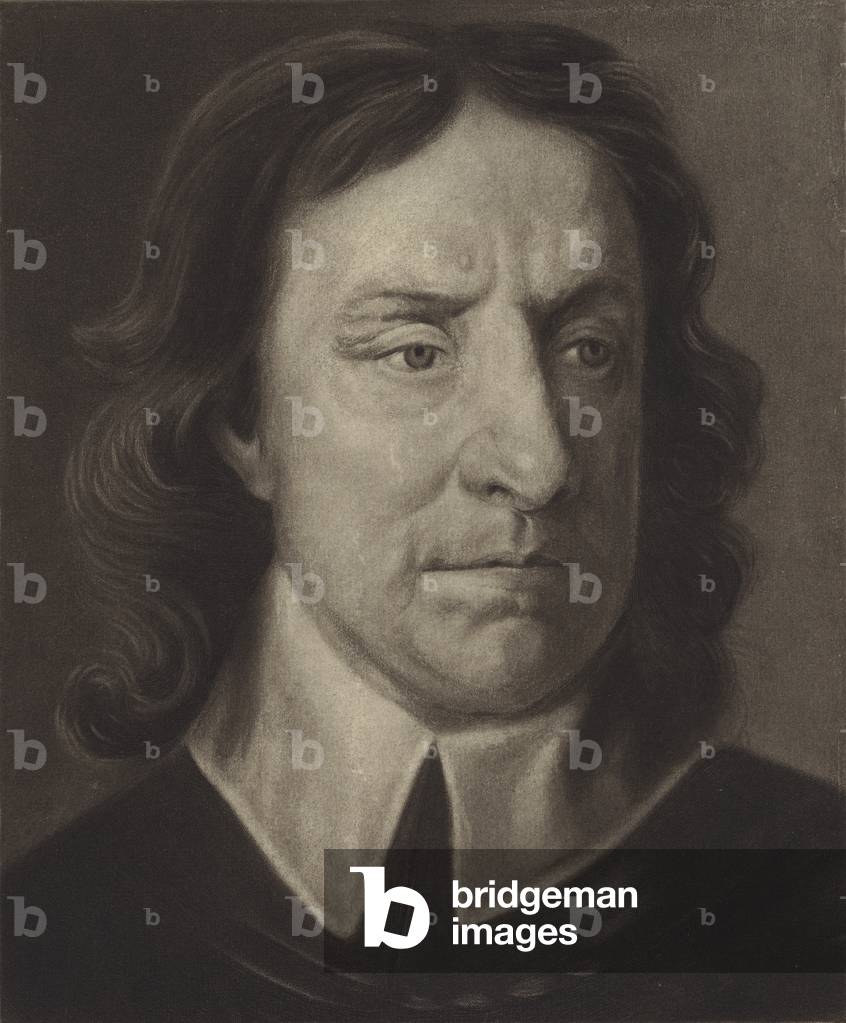 Oliver Cromwell (litho)