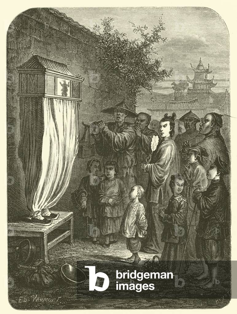 Chinese shadows (engraving)