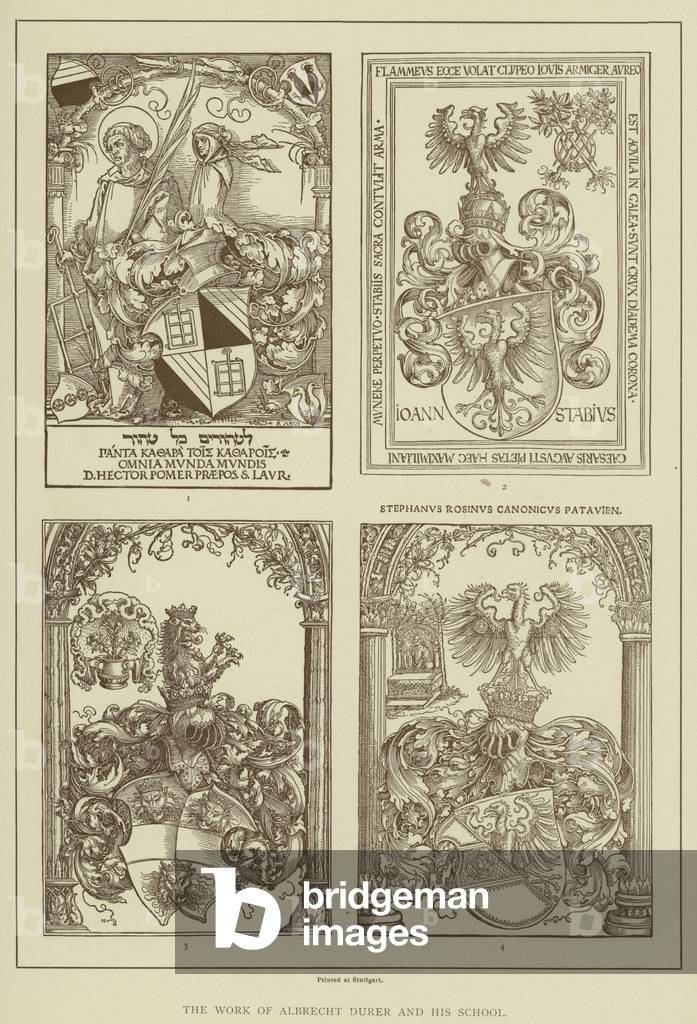 The Work of Albrecht Durer and his School (litho)