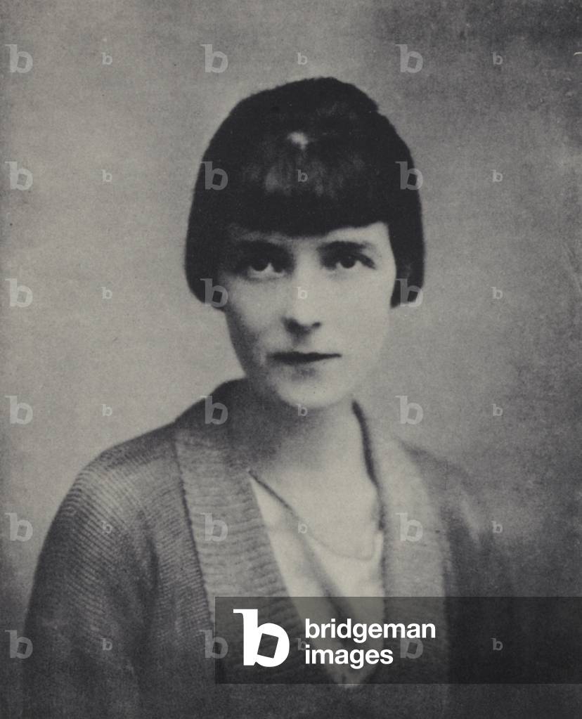 Katherine Mansfield (b/w photo)